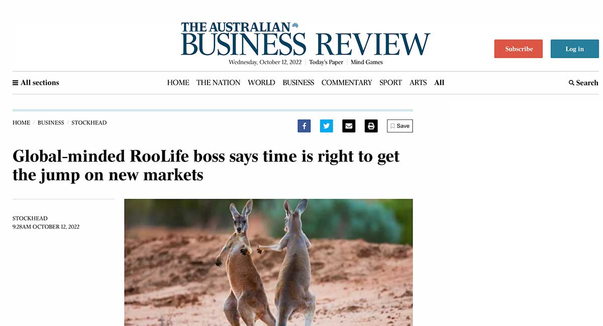 Featured image for “The Australian: RLG’s achievements and the global growth the company is achieving”